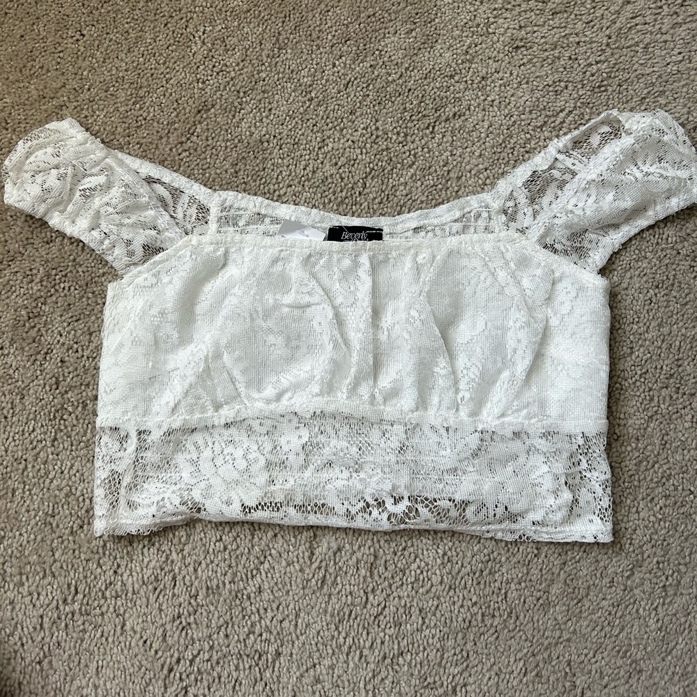 PACSUN Lace Crop Top